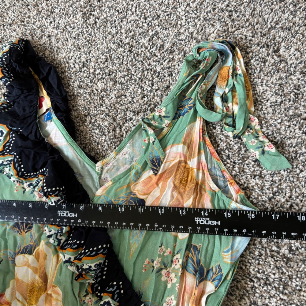 Anthropology Farm Rio Floral Print Monica Wrap Dress size XS - Picture 13 of 16